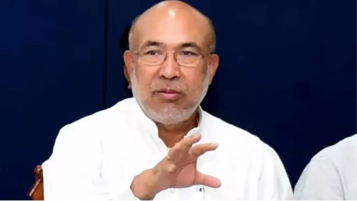 सीएम एन बीरेन सिंह ने रविवार को अपने पद से इस्तीफा दे दिया था।