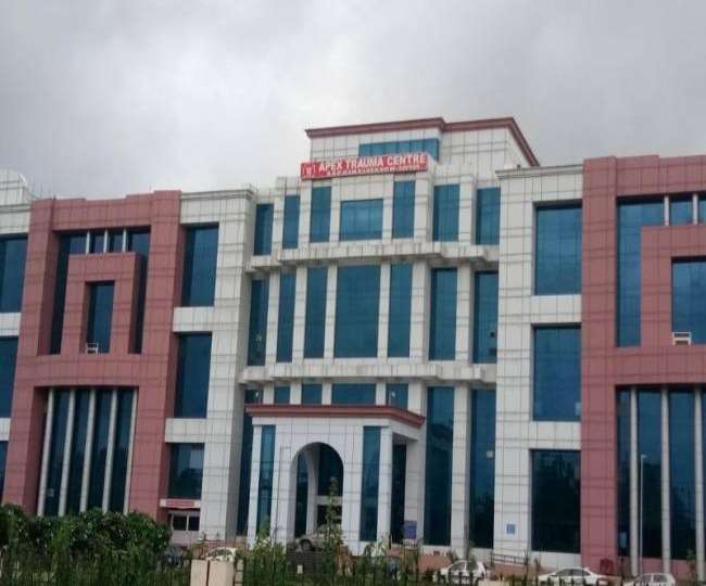apex trauma center of sgpgi will be admitted to 100 beds from next month will get 24 hours treatment