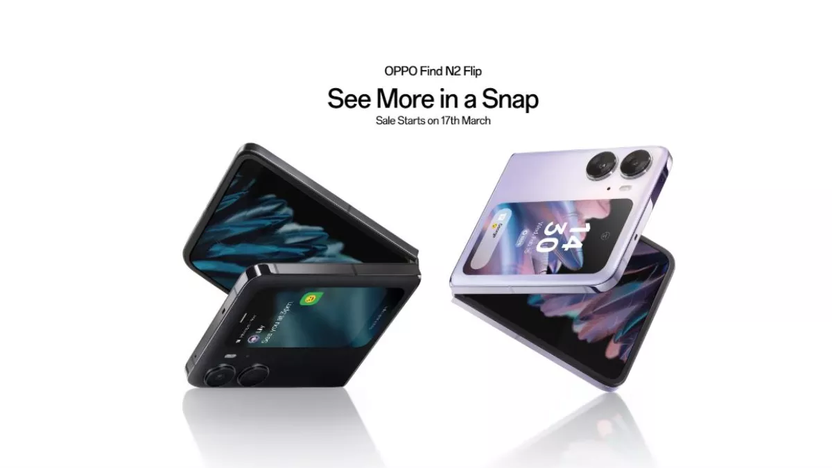 Oppo Find N2 Flip Launched in India Price Offer