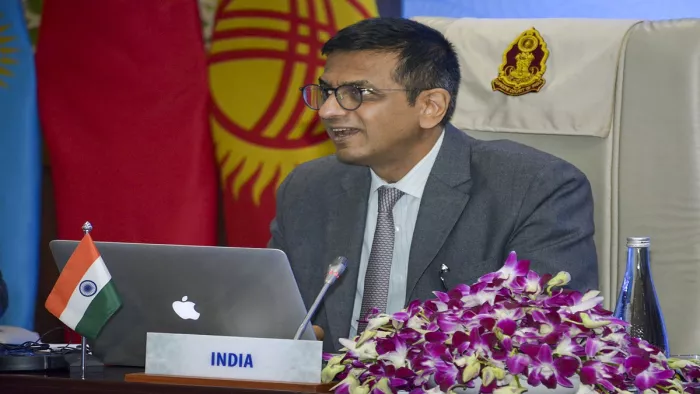 मुख्य न्यायाधीश डीवाई चंद्रचूड़ ने कहा- एससीओ के सदस्य देश आपस में करें न्यायिक सहयोग।