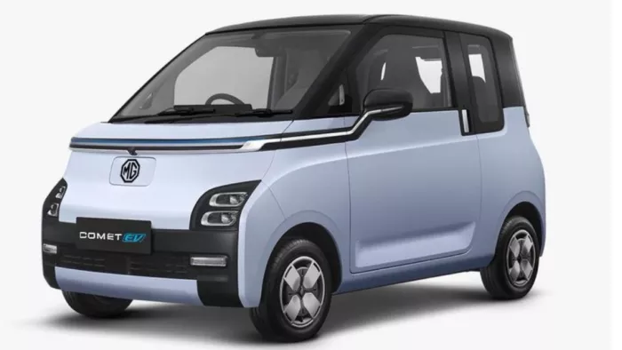 MG Comet EV साइज में TATA NANO से भी छोटी
