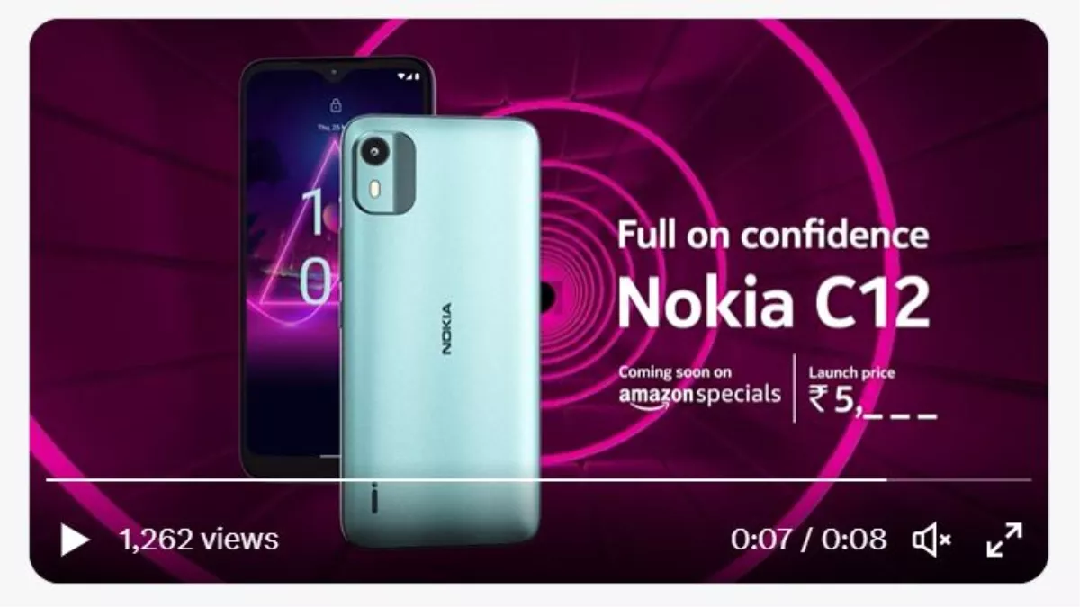 Nokia C12 launched in India price features specifications
