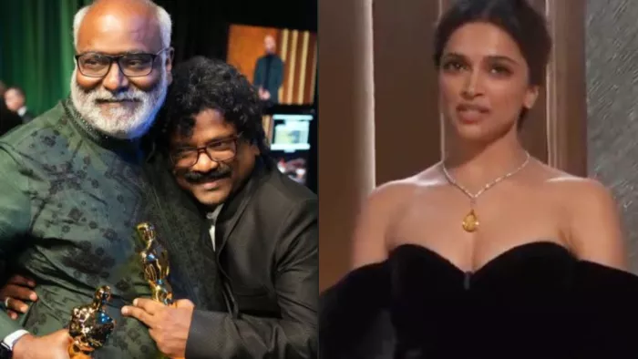 Oscar Awards 2023 Deepika Padukone Gets Emotional When Rrr Song Naatu Naatu Won Award Video Viral/Instagram