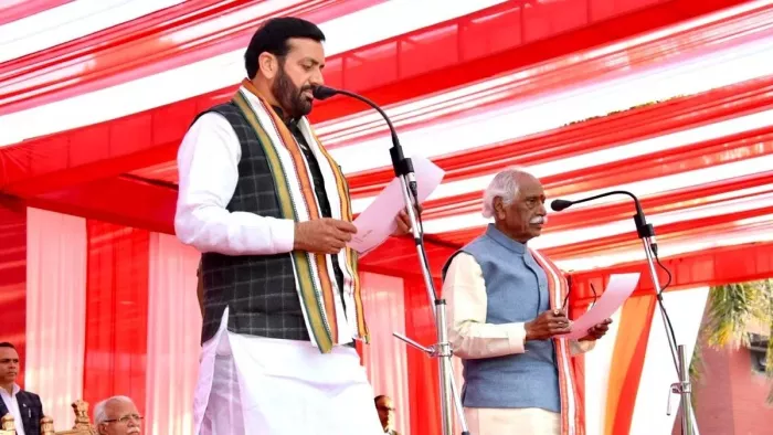 हरियाणा के नए सीएम नायब सिंह सैनी।