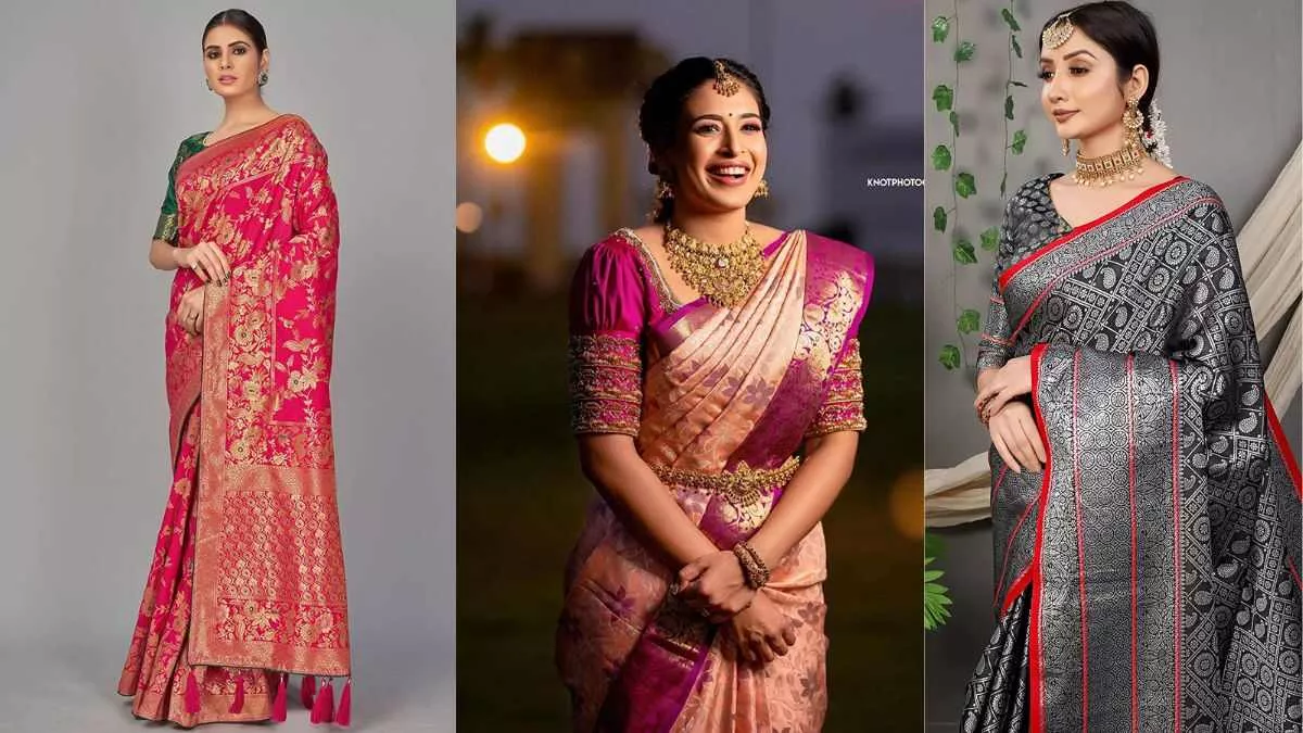 मैडम गया पुराना दौर! मॉडर्न जमाने में ये खूबसूरत Banarasi Silk Saree बनी महिलाओं की पहली पसंद! कीमत 2 हज़ार से भी कम