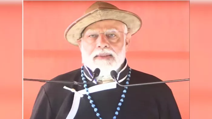 अरुणाचल प्रदेश के ईटानगर में प्रधानमंत्री नरेन्द्र मोदी ने एनएचपीसी की 2880 मेगावाट की बहुउद्देशीय परियोजना का शिलान्यास किया।