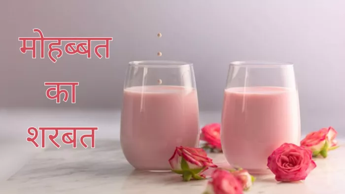 जानें मोहब्बत का शरबत बनाने की रेसीपी