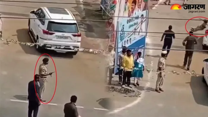 Telangana: ड्यूटी पर तैनात IPS ऑफिसर को मंत्री के काफिले ने मारी टक्कर, वायरल हुआ वीडियो (फोटो PTI)