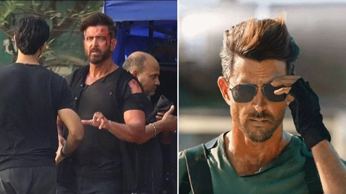 hrithik photo leaked war2