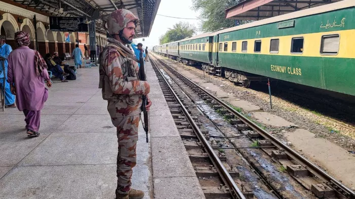 Pakistan Train Hijack: बलूचिस्तान ट्रेन हाईजैक पर बलूच मानवाधिकार परिषद ने प्रतिक्रिया दी।(फोटो सोर्स: पीटीआई)