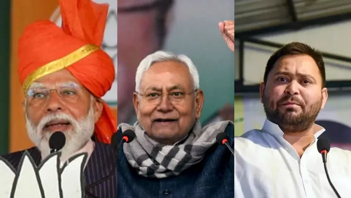 बिहार में प्रत्याशी स्थानीय मुद्दों की जगह सरकार की उपलब्धियों को जनता के सामने रख रहे हैं।