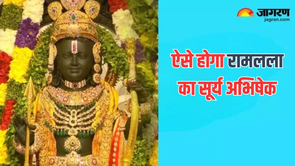 Ram Mandir: रामनवमी पर रामलला का ऐसे होगा सूर्य अभिषेक, भव्य होगा नजारा