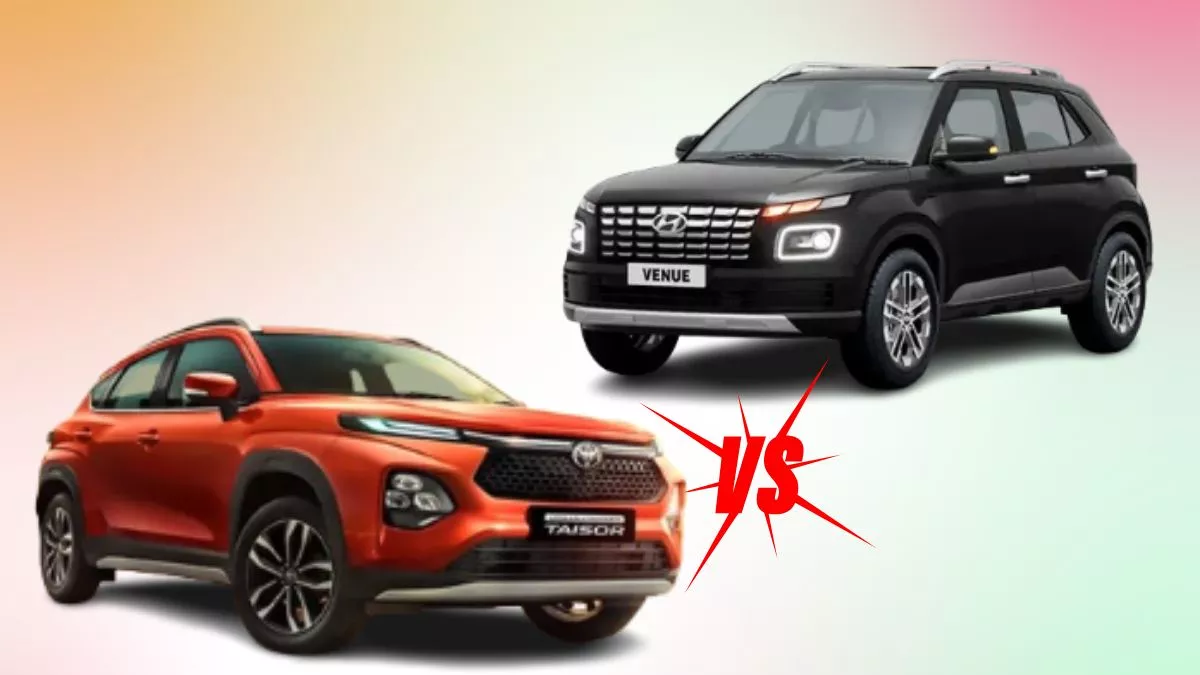 Toyota Urban Cruiser Taisor vs Hyundai Venue: कीमत और स्पेसिफिकेशन के मामले में कौन बेहतर? खरीदने से पहले जानें