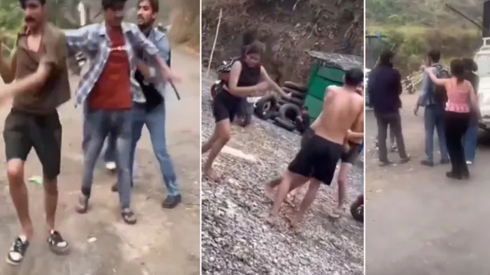 Dehradun Viral Video: घटना का वीडियो सोशल मीडिया पर वायरल हो रहा है। Video Grab