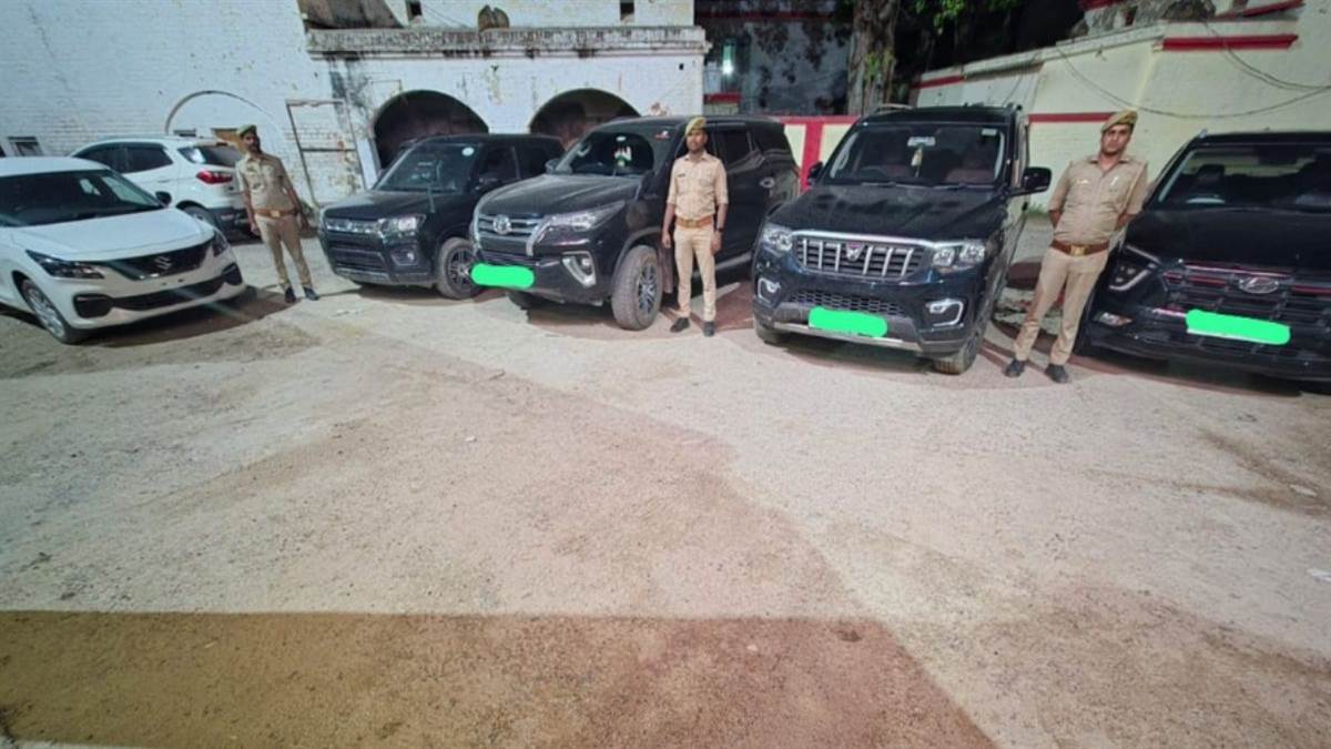 atiq ahmed aides cars seized in operation hunter crime crackdown in prayagraj