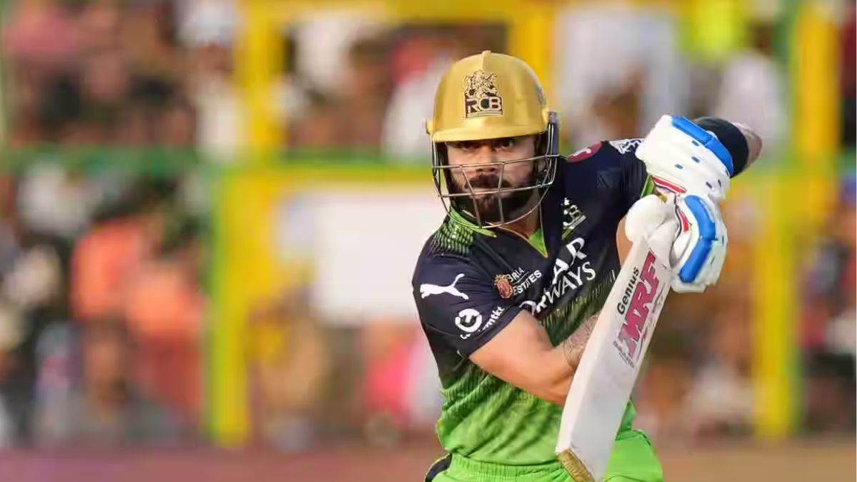 ipl 2o25 virat kohli fifty completes hundred of fifty in t20 rr vs rcb