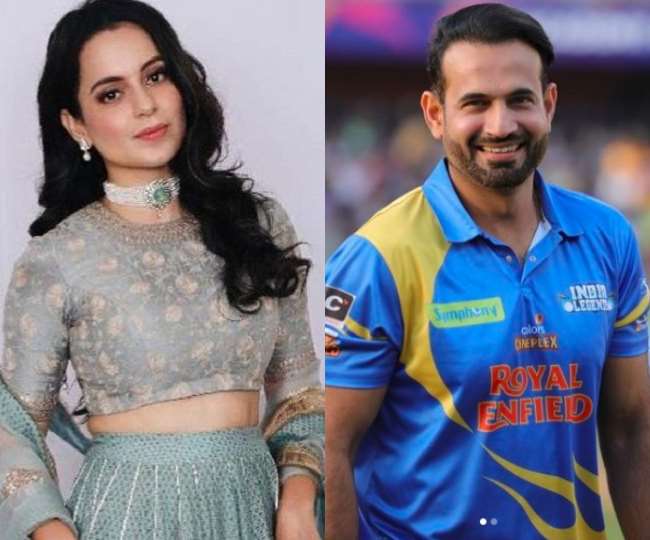 israel palestine war kangana ranaut angry on cricketer irfan pathan for support palestine
