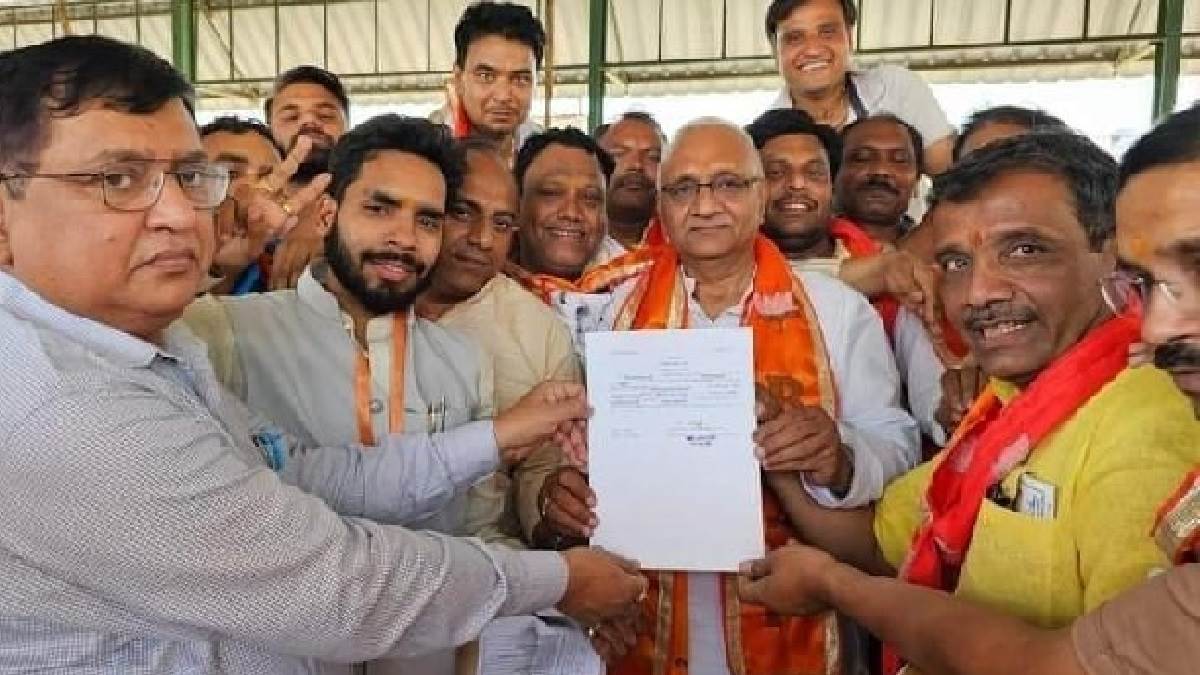 mathura mayor vinod agarwal is newly elected mayor of mathura