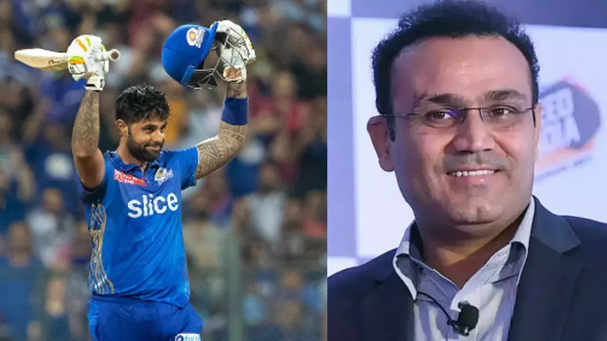 Suryakumar Yadav IPL Century: शतकीय पारी देख SKY के फैन हुए Virender Sehwag,  बोले- 'उसने Tata IPL का रुतबा...' - virender sehwag on suryakumar yadav  first ipl century said sky has enhanced