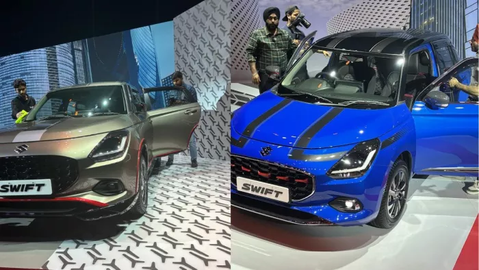 Maruti New Swift 2024 के लिए दो Accessories Pack ऑफर कर रही है।
