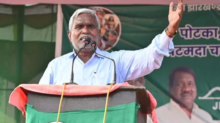 'झारखंड में बहुत जल्द होगी शिक्षकों की बहाली...', चुनावी सभा में चंपई सोरेन ने युवाओं से किया वादा (सोर्स- एक्स)