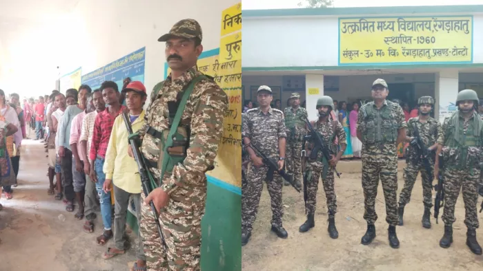नक्सलियों के गढ़ में बेखौफ हुआ मतदान, 20 साल बाद इन गांव के लोगों ने डाला वोट (फोटो- जागरण)