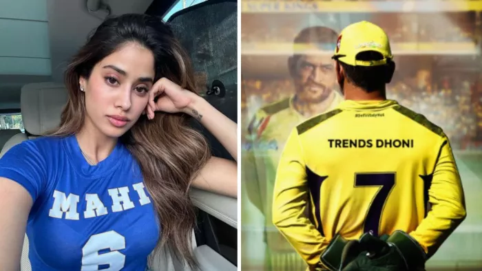 MS Dhoni के सम्मान में जाह्नवी कपूर ने दी बड़ी कुर्बानी / Photo- Twitter