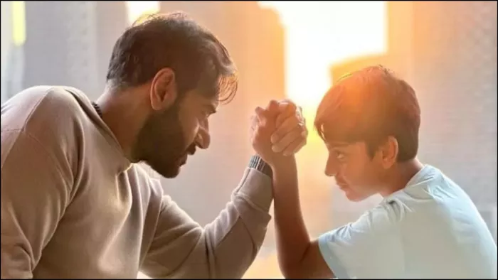 अजय देवगन के बेटे युग का सिनेमा में डेब्यू। फोटो क्रेडिट- इंस्टाग्राम
