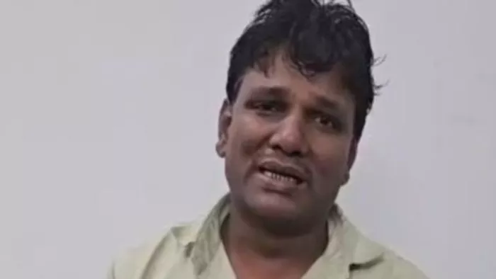 मुबारकपुर पुलिस की गिरफ्त में आरोपी रेहान।- जागरण