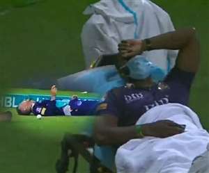 फाफ डुप्लेसिस और आंद्रे रसेल चोटिल हो गए हैं