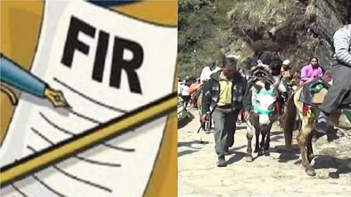 घोड़ा खच्चर संचालकों ने केदारनाथ यात्रा पर आई एक महिला तीर्थयात्री व अन्य के साथ अभद्रता के साथ-साथ की मारपीट
