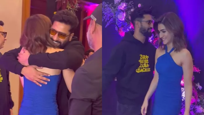 Vicky Kaushal- Kriti Sanon Viral Video, Instagram