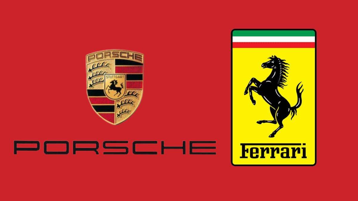 Porsche Vs Ferrari Logo