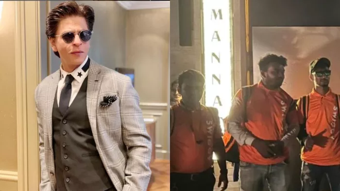 File Photo of Shah Rukh Khan and Swiggy