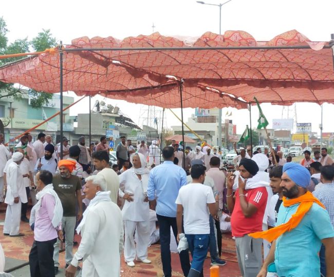 Haryana Farmers protest