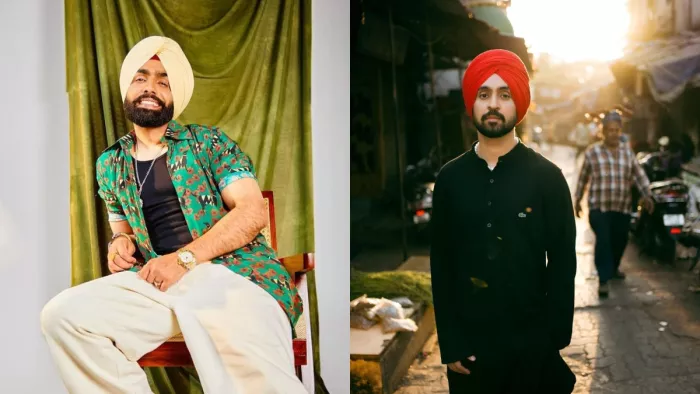 Ammy Virk and Diljit Dosanjh (Photo Instagram)