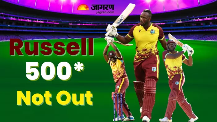 500 या उससे ज्यादा टी20 मैच खेलने वाले 5वें खिलाड़ी बने Andre Russell.