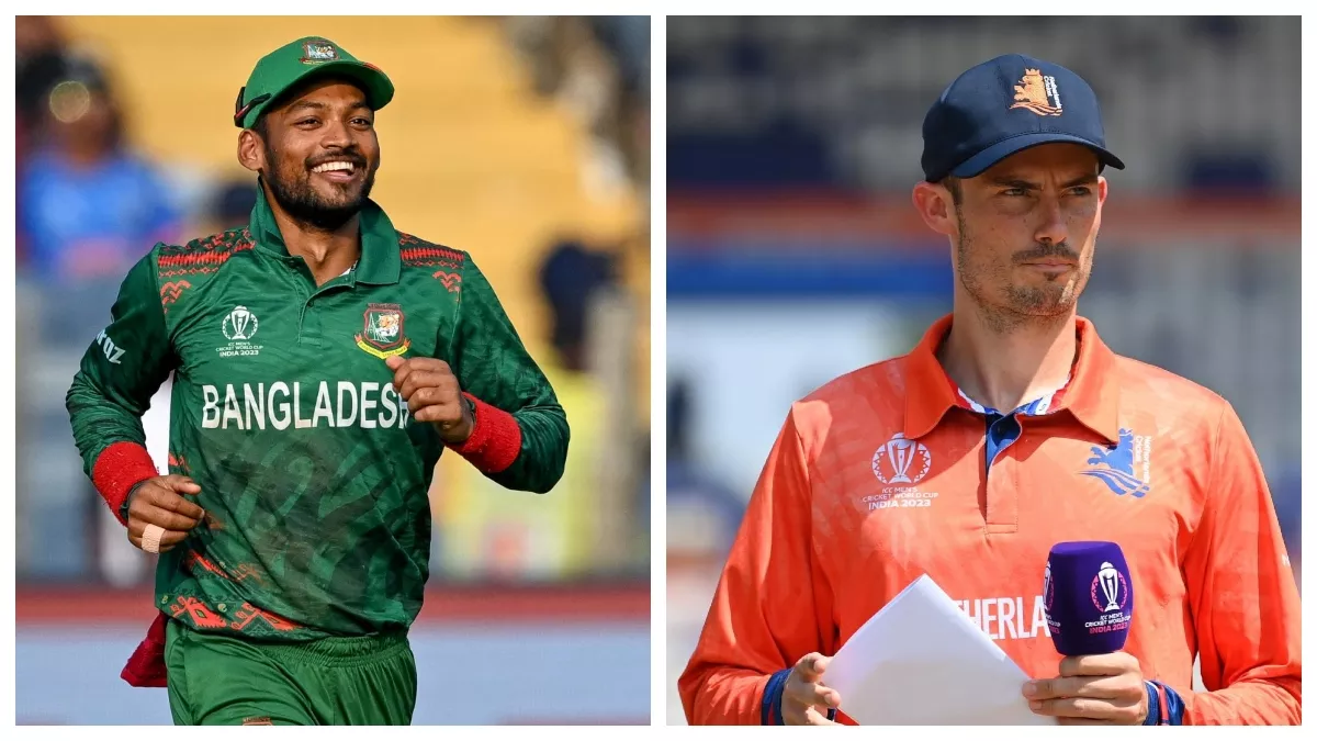 T20 WC BAN vs NED Highlights: बांग्लादेश ने नीदरलैंड्स को 25 रन से रौंदा, शाकिब अल हसन ने जड़ा अर्धशतक
