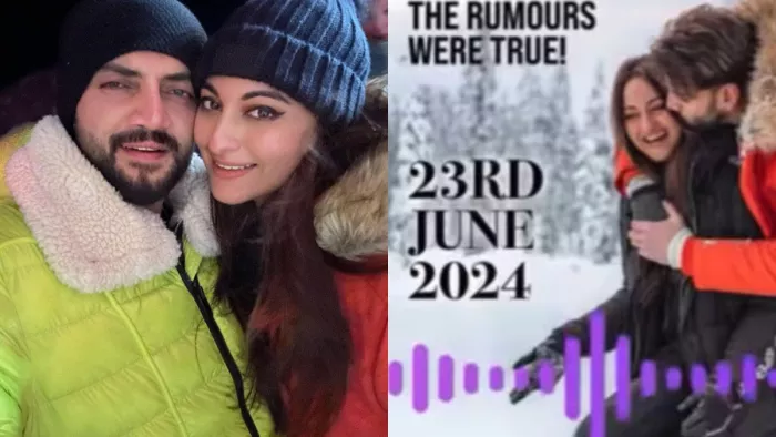 Sonakshi Sinha And Zaheer iqbal Wedding Card (Photo Instagram)