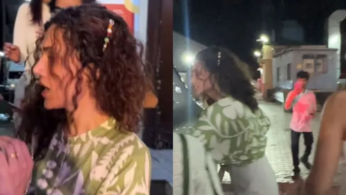 Taapsee Pannu gets angry on fan asking for selfie