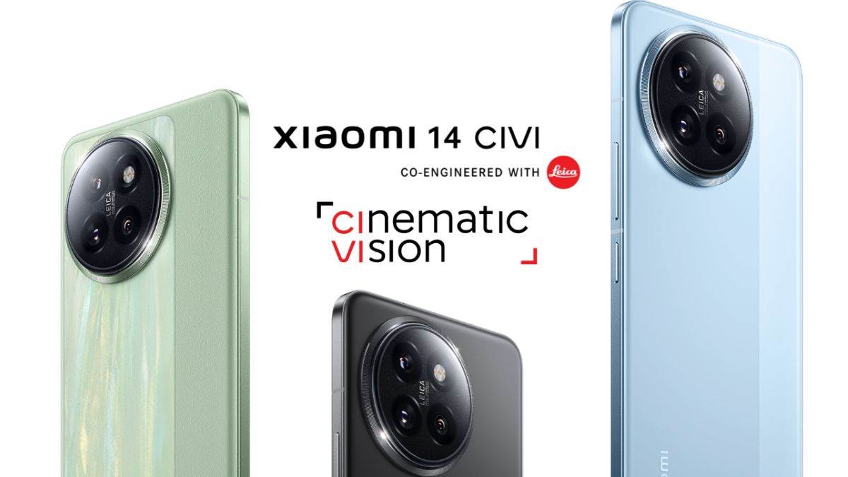 xiaomi 14 civi with two front camera pre booking get free redmi watch