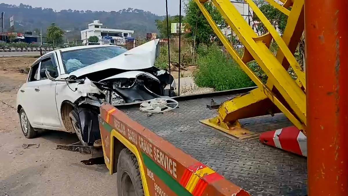udhampur car accident two dead one injured on national highway44