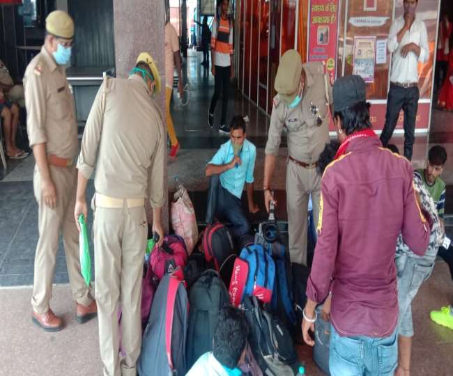 after being caught by terrorists in lucknow high alert in gorakhpur