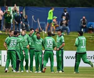 आयरलैंड की टीम ने साउथ अफ्रीका पर दर्ज की ऐतिहासिक जीत- फोटो ट्विटर पेज