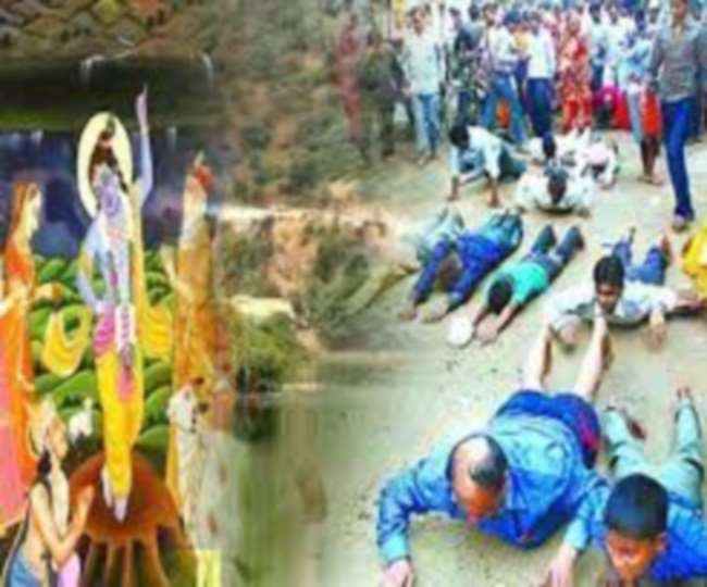 गोवर्धन में बैरियर लगाकर रोके जाएंगे परिक्रमार्थी।