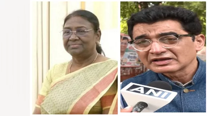 एनडीए की राष्ट्रपति पद की उम्मीदवार द्रौपदी मुर्मू (बाएं) और कांग्रेस नेता अजय कुमार (दाएं)
