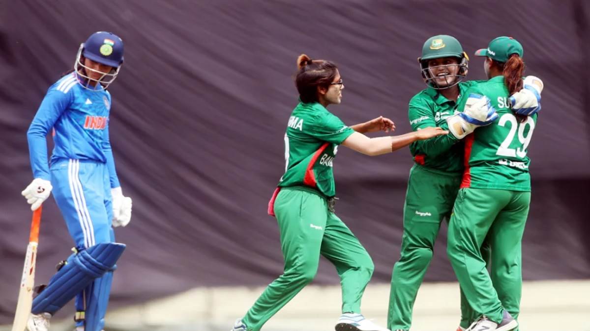 Ind W vs BAN W T20 आखिरी टी20 मैच जीतकर बांग्लादेश ने भारत को दिया