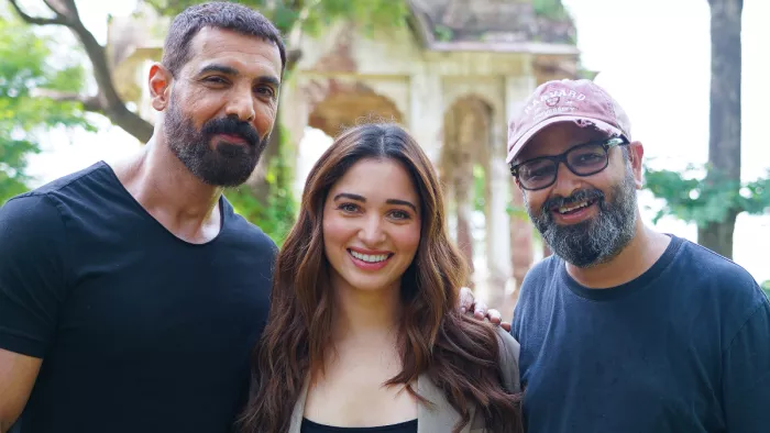 Lust Stories 2 Actress Tamannah Bhatia Joins John Abraham. Photo- Instagram