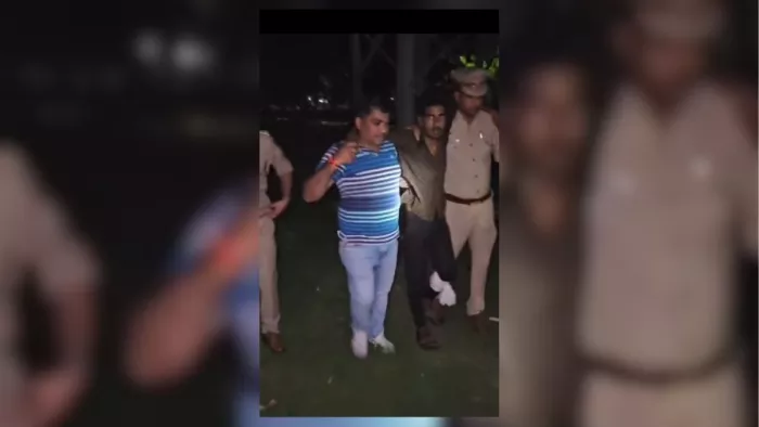 Noida News: नोएडा पुलिस की मुठभेड़ में एक बदमाश घायल।