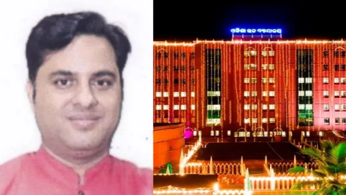 झारसुगुड़ा के भाजपा विधायक टंकधर त्रिपाठी। (फाइल फोटो)